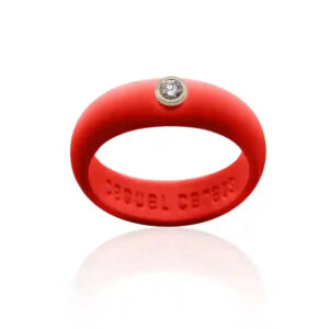 Cherry Diamond Silicone Ring