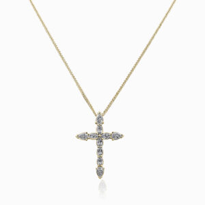 Love Luxe L’Amour Crisscut® Diamond Cross Pendant
