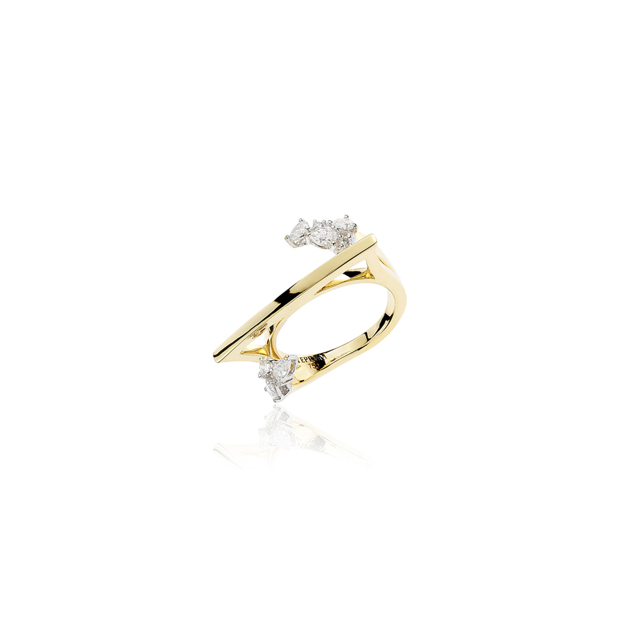 Golden Strada Stackable Ring