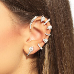 Y-couture Clip Earrings