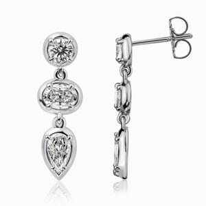 L’Amour Crisscut® Multi-Shape Drop Earrings
