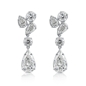 L’Amour Crisscut® Pear-Shape Diamond Earrings