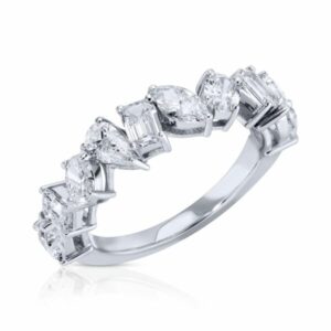 Mix Fancy Shape Diamond Band Ring – 1.90 ct.