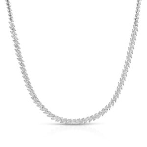 Marquise Cut Diamond Tennis Necklace