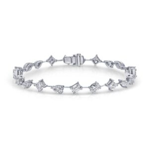 Mix Fancy Cut Diamond Tennis Bracelet