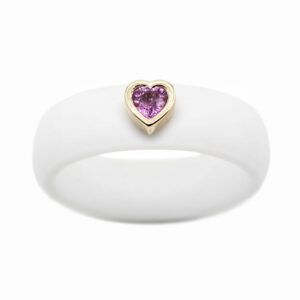 Pink Sapphire Heart