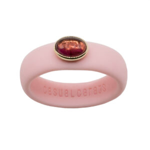 Pink Oval Tourmaline Cabochons