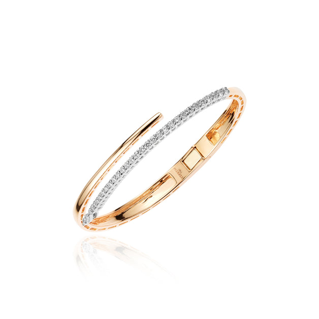 Golden Strada Bangle Bracelet