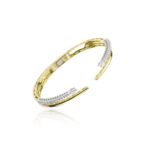 Golden Strada Bangle Bracelet