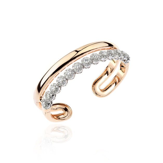 Golden Strada Bangle Bracelet
