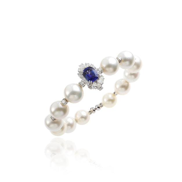 Pearlescent Bangle Bracelet