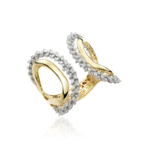 Golden Strada Bangle Bracelet