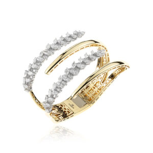 Golden Strada Bangle Bracelet