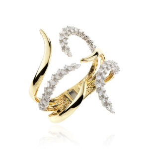 Golden Strada Bangle Bracelet