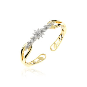 Golden Strada Bangle Bracelet