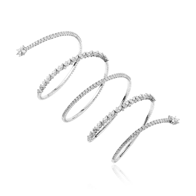 Y-Couture Bangle Bracelet