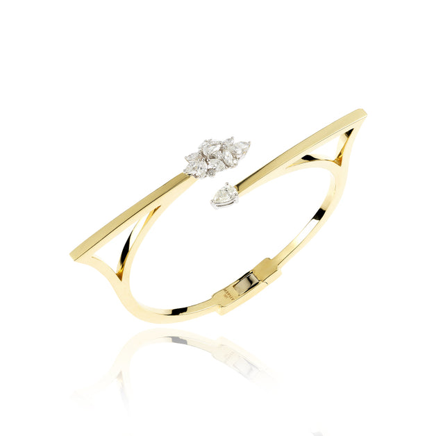 Golden Strada Bangle Bracelet