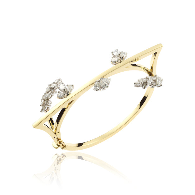 Golden Strada Bangle Bracelet