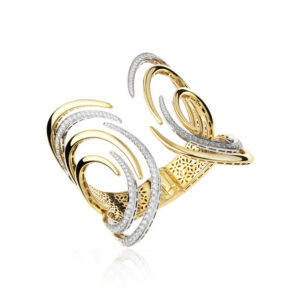 Golden Strada Bangle Bracelet