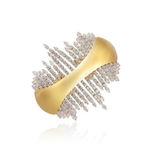 Golden Strada Bangle Bracelet