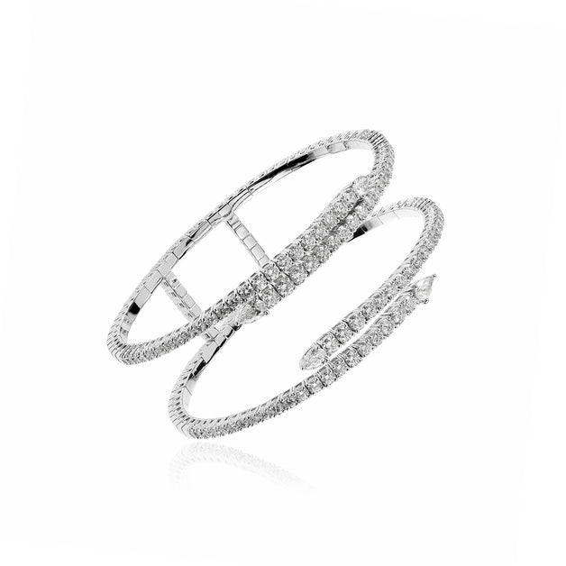 Y-Couture Bangle Bracelet