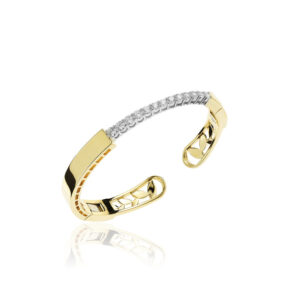 Golden Strada Bangle Bracelet