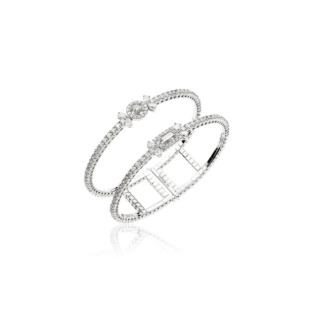 Y-Couture Bangle Bracelet