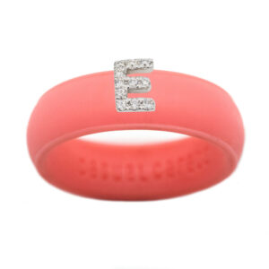 “E” Diamond Initial