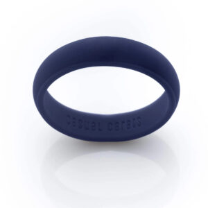 Midnight Blue Men's Classic Silicone Ring
