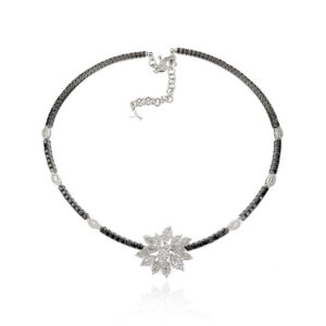 Black Strada Choker Necklace