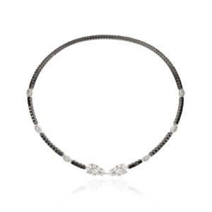 Black Strada Choker Necklace