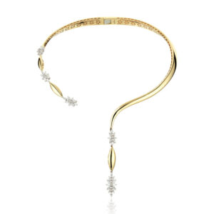 Golden Strada Choker Necklace