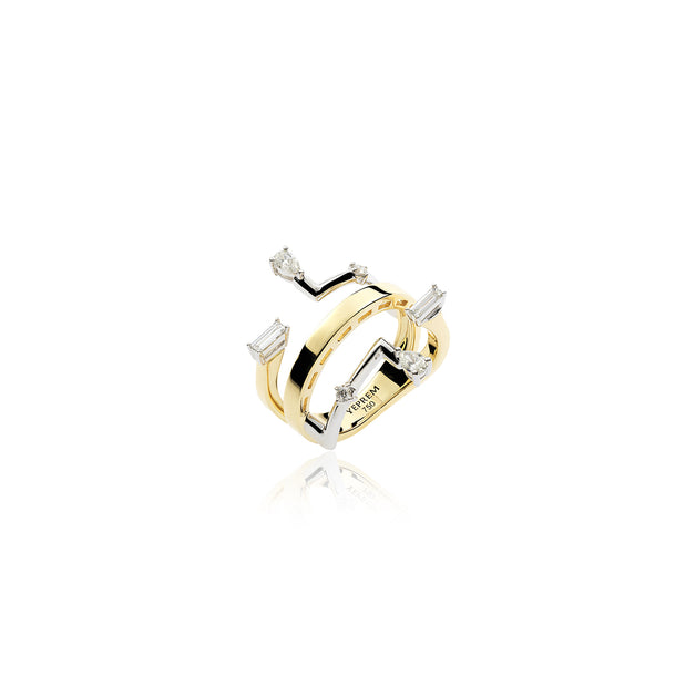 Golden Strada Stackable Ring