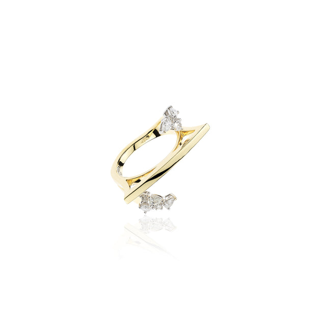 Golden Strada Stackable Ring