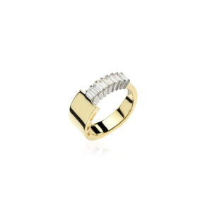 Golden Strada Stackable Ring