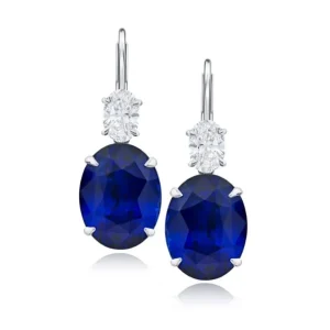 JB Star Sri Lankan Sapphire Drop Earrings 1199-129