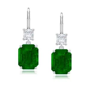 JB Star Emerald Drop Earrings 1199-209