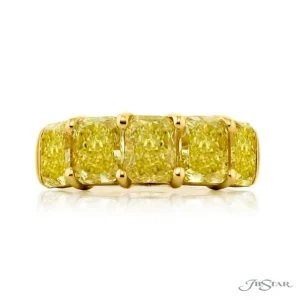 JB Star Fancy Yellow Diamond Band 5529-005