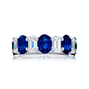 JB Star Classic Single Row Sapphire Band 7457-013