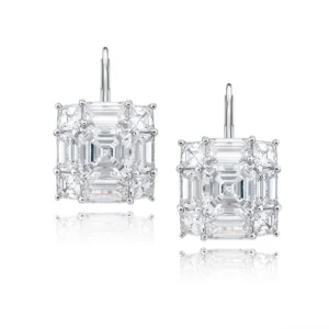 JB Star Diamond Drop Earrings 7523-034