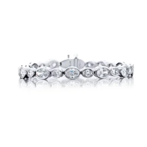 JB Star Single-Row Bezel Diamond Bracelet 7876-001