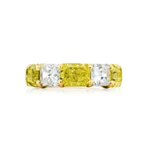 JB Star Fancy Yellow Diamond Band 7993-001