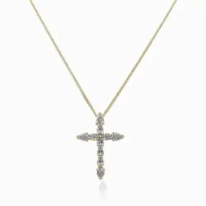 Crisscut New York Love Luxe L’Amour Crisscut® Diamond Cross Pendant